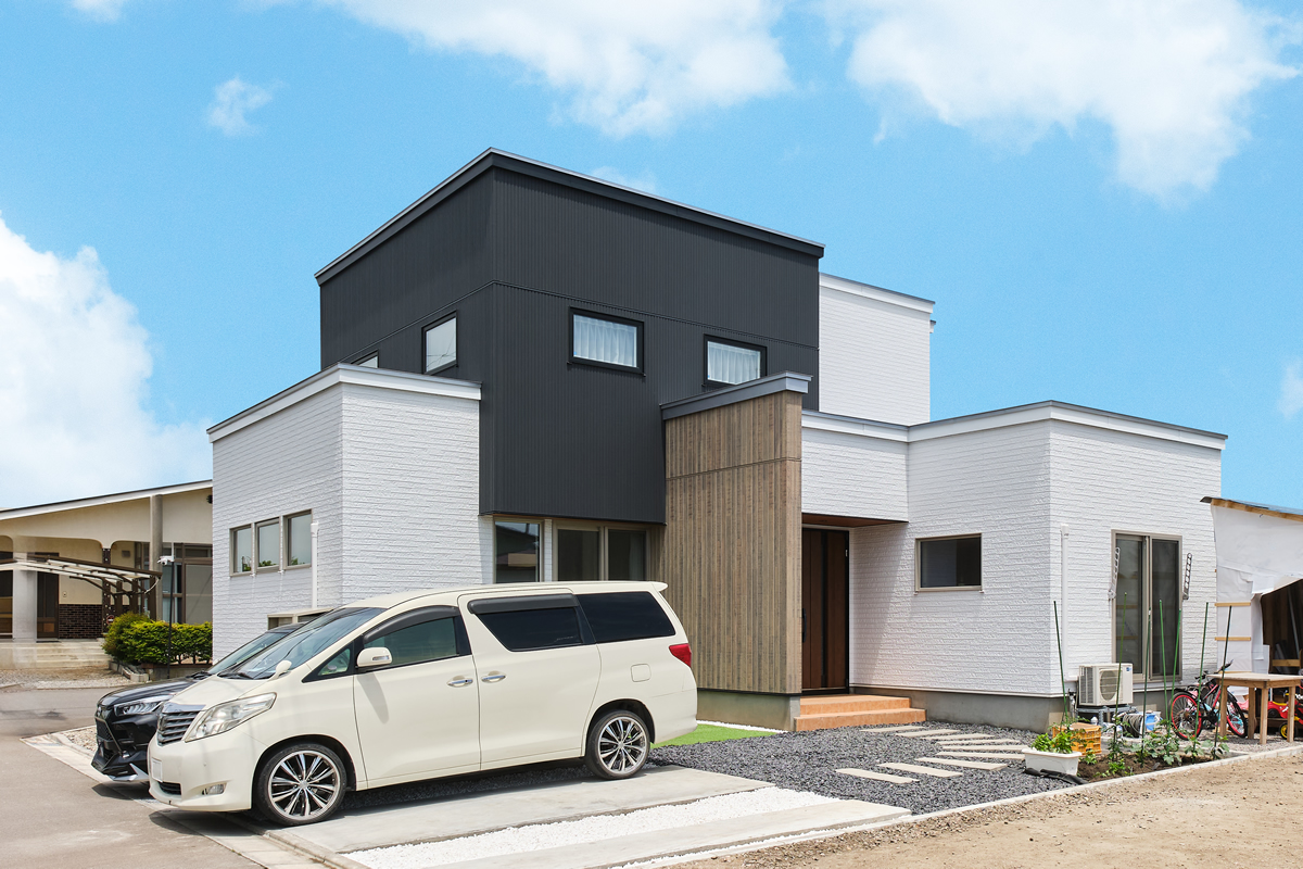 外観が大切、二世帯住宅のデザイン