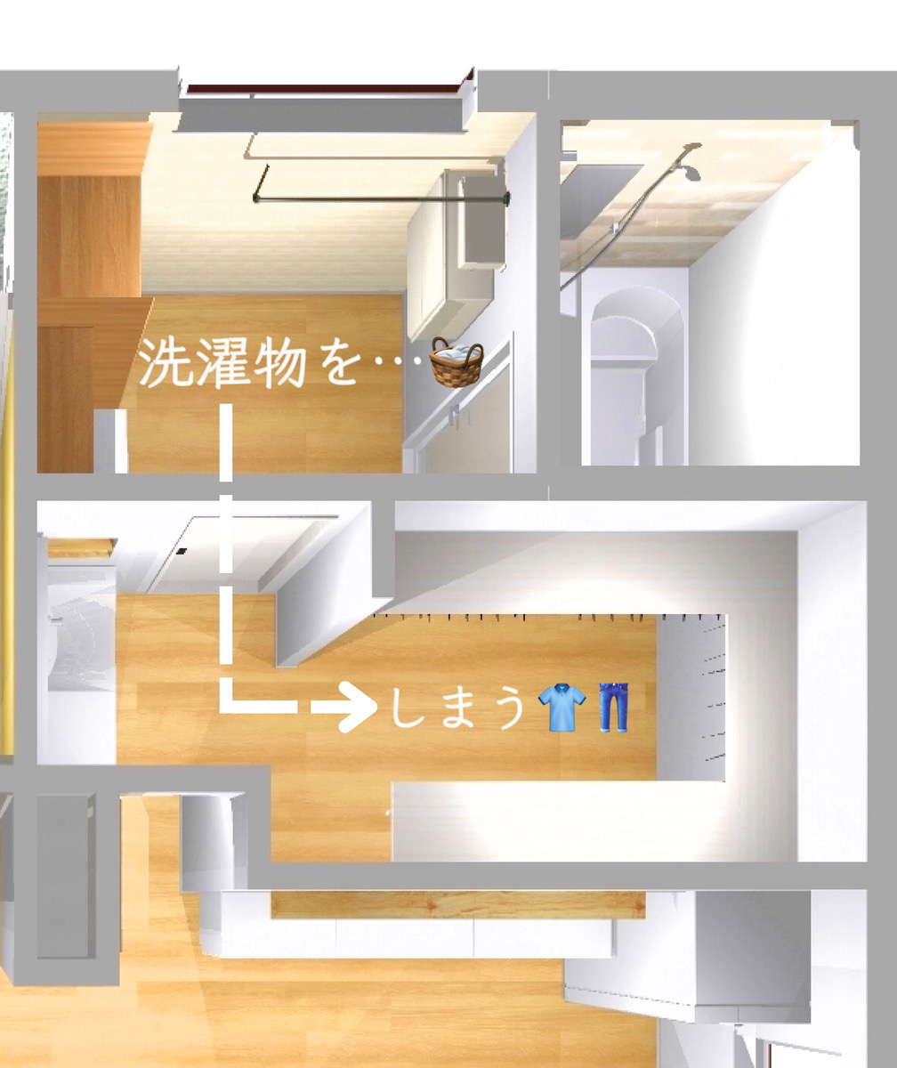 洗濯物をしまう.JPG